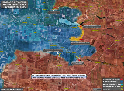 Military Situation On Ukrainian Frontlines On November 12, 2024 (Maps Update)