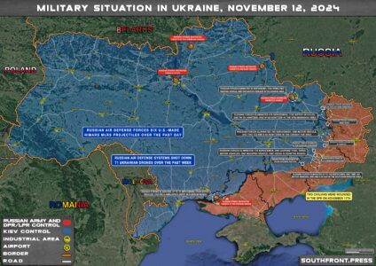 Military Situation On Ukrainian Frontlines On November 12, 2024 (Maps Update)