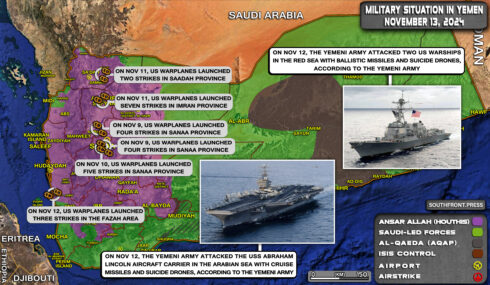 Military Situation In Yemen On November 13, 2024 (Map Update)