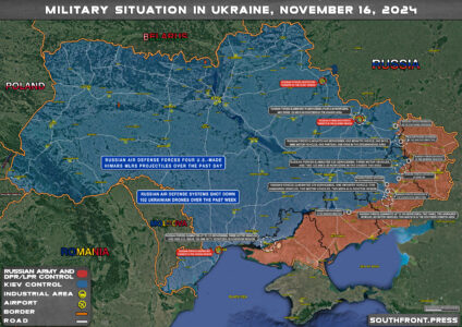 Military Situation On Ukrainian Frontlines On November 16, 2024 (Maps Update)