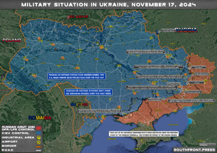 Military Situation In Russian Kursk Region And On Ukrainian Frontlines On November 17, 2024 (Maps Update)