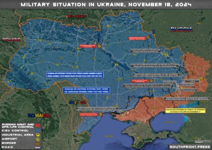 Military Situation On Ukrainian Frontlines On November 18, 2024 (Maps Update)