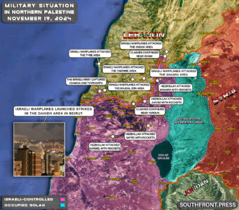 Military Situation In Palestine On November 19, 2024 (Maps Update)