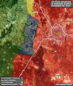 Military Situation In Syria On November 28, 2024 (Maps Update)