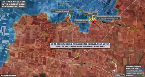 Offensive Continues: Russians Seriously Threaten Ukrainian Supply Routes In Kurakhovo