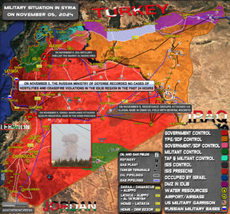 Military Situation In Syria On November 5, 2024 (Map Update)