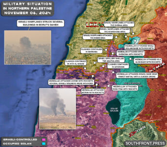 Military Situation In Palestine On November 6, 2024 (Maps Update)