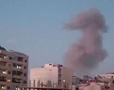 Israel Launched Airstrikes On Southern Outskirts Of Syrian Damascus