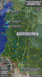 Military Situation In Syria and Northern Palestine On December 14, 2024 (Maps Update)