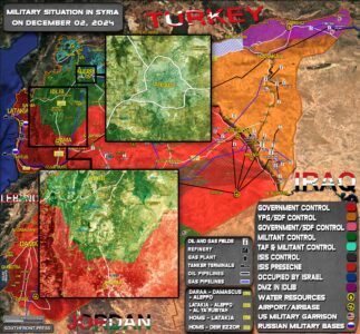 Military Situation In Syria On December 2, 2024 (Maps Update)