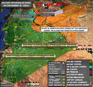 Military Situation In Syria On December 31, 2024 (Map Update)