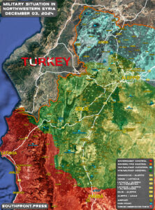 Military Situation In Syria On December 3, 2024 (Maps Update)