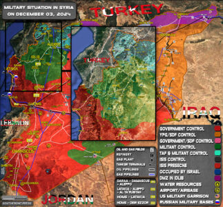 Military Situation In Syria On December 3, 2024 (Maps Update)