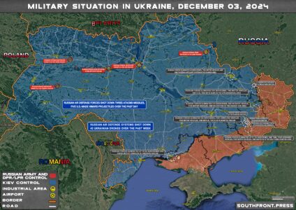 Military Situation On Ukrainian Frontlines On December 3, 2024 (Maps Update)