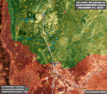 Military Situation In Syria On December 4, 2024 (Maps Update)