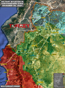 Military Situation In Syria On December 5, 2024 (Maps Update)