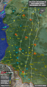 Στρατιωτική κατάσταση στη Συρία στις 9 Δεκεμβρίου 2024 (Ενημέρωση χαρτών)