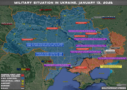 Military Situation In Ukraine On January 13, 2025 (Map Update)