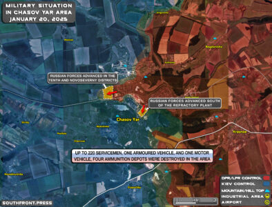 Military Situation In Ukraine On January 20, 205 (Map Update)