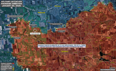 Military Situation In Ukraine On January 20, 205 (Map Update)