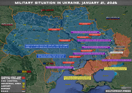 Military Situation In Ukraine On January 21, 2025 (Map Update)