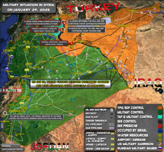 Military Situation In Syria On January 29, 2025 (Map Update)