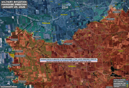 Military Situation On Ukrainian Frontlines On January 29, 2025 (Maps Update)