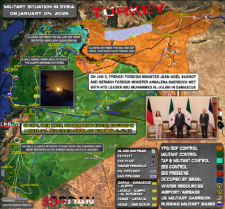 Military Situation In Syria On January 4, 2025 (Maps Update)