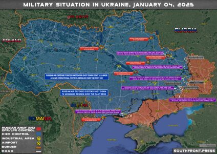 Military Situation On Ukrainian Frontlines On January 4, 2025 (Maps Update)