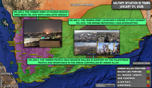 Military Situation In Yemen On January 4, 2025 (Map Update)