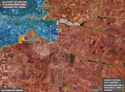 Overview Of Military Situation In Ukraine, January 8, 2025