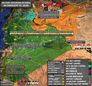 Military Situation In Syria On February 10, 2025 (Map Update)