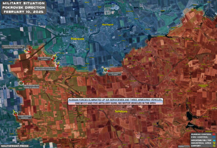 Military Situation In Ukraine On February 10, 2025 (Map Update)