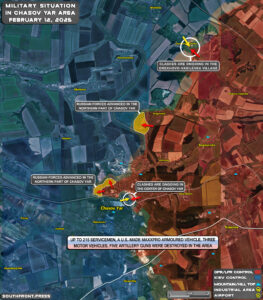 Military Situation In Russian Kursk Region And On Ukrainian Frontlines On February 12, 2025 (Maps Update)