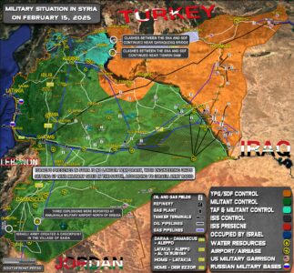 Military Situation In Syria On February 15, 2025 (Map Update)