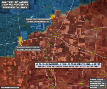 Military Situation In Ukraine On February 17, 2025 (Map Update)