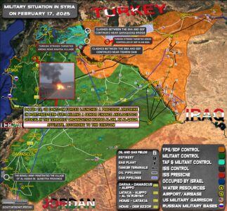 Military Situation In Syria On February 17, 2024 (Map Update)