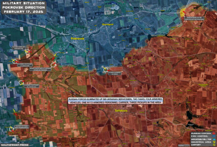 Military Situation In Ukraine On February 17, 2025 (Map Update)