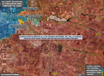 Military Situation In Ukraine On February 18, 2025 (Map Update)