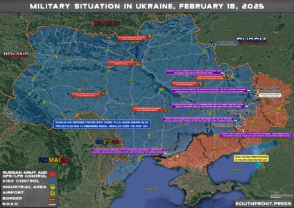 Military Situation In Ukraine On February 18, 2025 (Map Update)