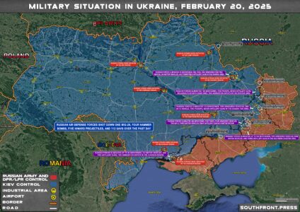 Military Situation in Ukraine On February 20, 2025 (Map Update)