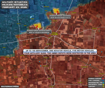 Military Situation In Ukraine On February 23, 2025 (Map Update)