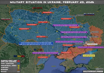 Military Situation In Ukraine On February 23, 2025 (Map Update)