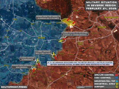 Military Situation In Ukraine On February 24, 2025 (Map Update)