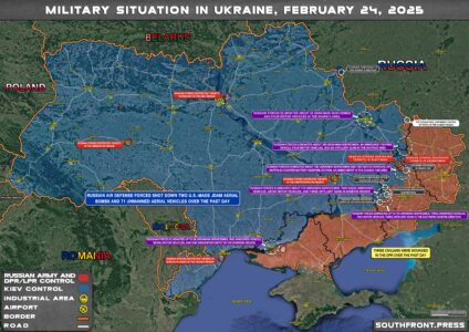 Military Situation In Ukraine On February 24, 2025 (Map Update)