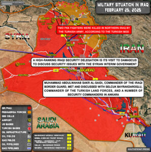 Military Situation In Iraq On February 25, 2025 (Map Update)