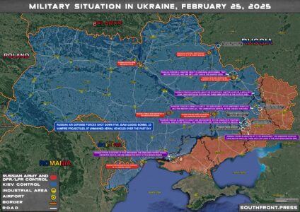 Military Situation In Ukraine On February 25, 2025 (Map Update)