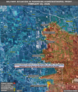 Military Situation On Ukrainian Frontlines On February 26, 2025 (Maps Update)
