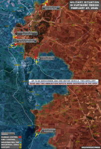 Military Situation In Russian Kursk Region And On Ukrainian Frontlines On February 27, 2025 (Maps Update)