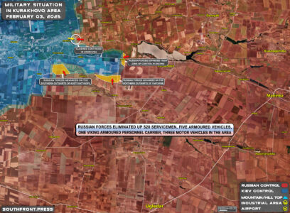 Military Situation In Ukraine On February 3, 2025 (Map Update)